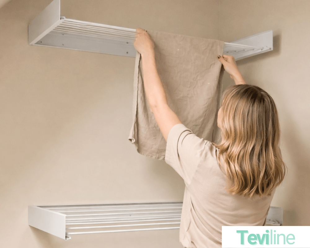 Teviline™ Premium Retractable Wall Mounted Clothesline