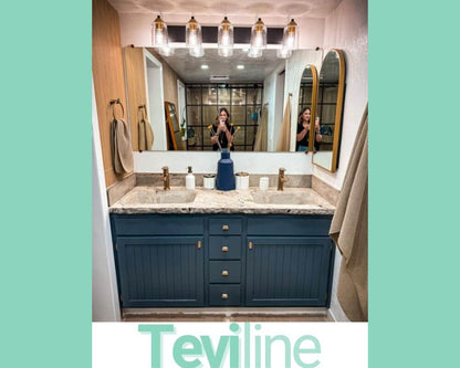 Teviline™ Premium Arch Bathroom Wall Mirror Cabinet